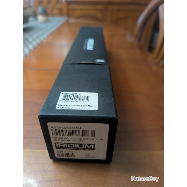 Mod�rateur Browning Iridium Semi Max 300 WM M14X1