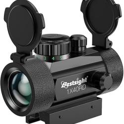 Point rouge ou vert Bestsight 1x40RD - Rail 11 et 20 mm