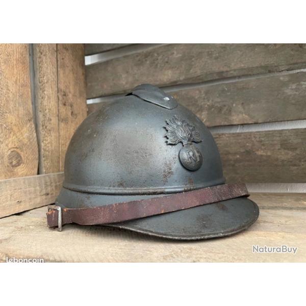 Casque Adrian mod�le 1915