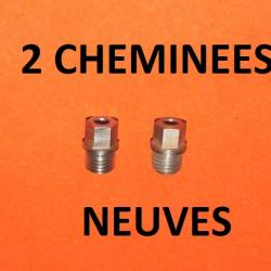 paire de chemin&eacute;es fusil type LEFAUCHEUX diam&egrave;tre 7.45mm - VENDU PAR JEPERCUTE (D20N415)