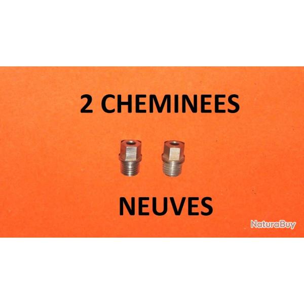 paire de chemin�es fusil type LEFAUCHEUX diam�tre 7.45mm - VENDU PAR JEPERCUTE (D20N415)