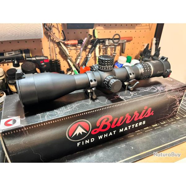 Lunette burris XTR II 3-15x50 avec montage