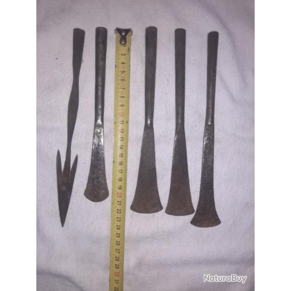 5 Fers de lance Africaines