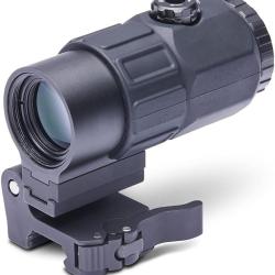 Loupe de Vis&eacute;e G45 5X avec Montage &agrave; D&eacute;gagement Rapide Magnifier pour Point Rouge Flip Side (STS)