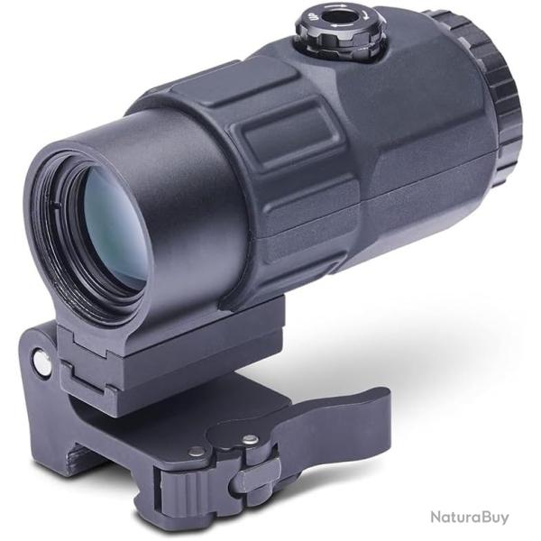 Loupe de Vis�e G45 5X avec Montage � D�gagement Rapide Magnifier pour Point Rouge Flip Side (STS)