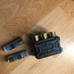 PORTE CARTOUCHE CALIBRE 12 CARTOUCHI&Egrave;RE