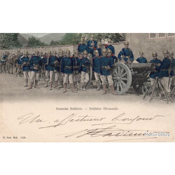 CPA -Deutsche  Artillerie  - Artillerie Allemande - N�7248