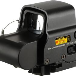 Viseur Holographique 558 Rouge / Vert D&eacute;montage Rapide Rail Picatinny 20 mm  Noir