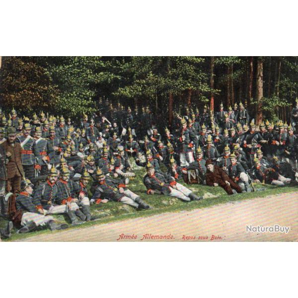 CPA - Arm�e Allemande Repos sous Bois - N�7249