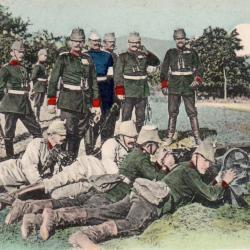 CPA - Arm&eacute;e Allemande Infanterie - N&deg;7250