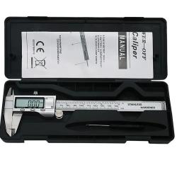 PIED &Agrave; COULISSE NUM&Eacute;RIQUE 150mm | Acier Inoxydable | Mesure Pr&eacute;cision 0.01mm  Atelier & Rechargement