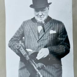Affiche / poster historique - Winston Churchill, juillet 1940