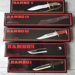 Couteaux rambo