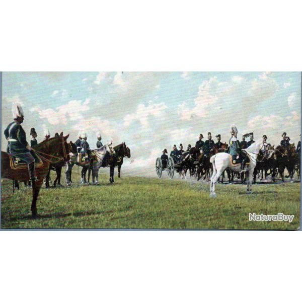 CPA - Arm�e Allemande ,Lempereur passant la revue. Le Pas de Parade - N�7252