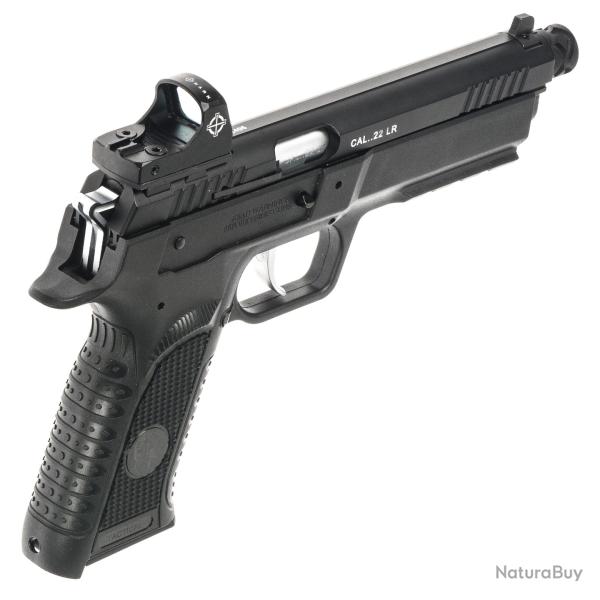 TANFOGLIO FORCE 22L TACTICAL .22LR OPTIC Noir