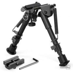 Vente flash (a) !!! 1 Bipied  de genre harris + adaptateur pour rail de ( 20 mm &agrave; 21 mm )