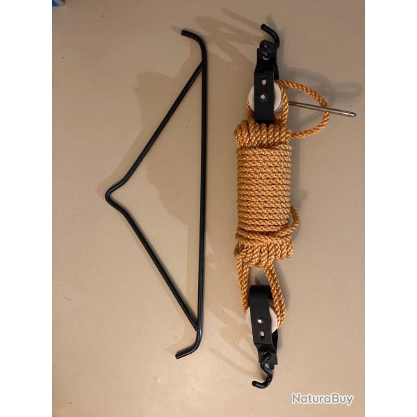 Cintre de d�pe�age - crochet de boucher