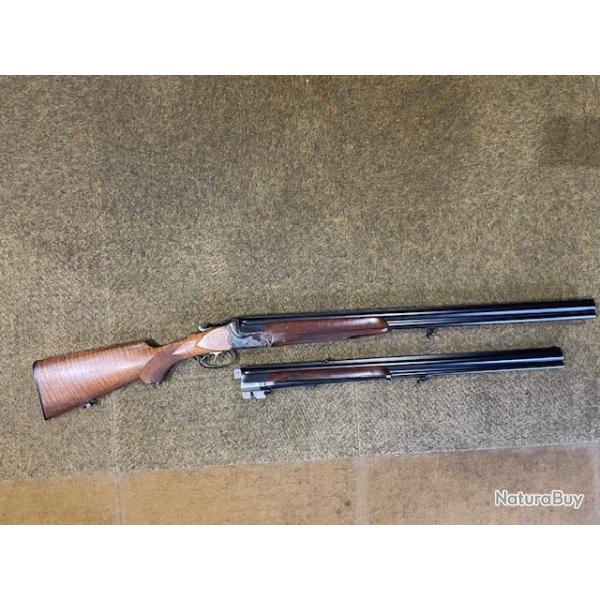 SUPERBE Merkel calibre 16 + canons mixtes