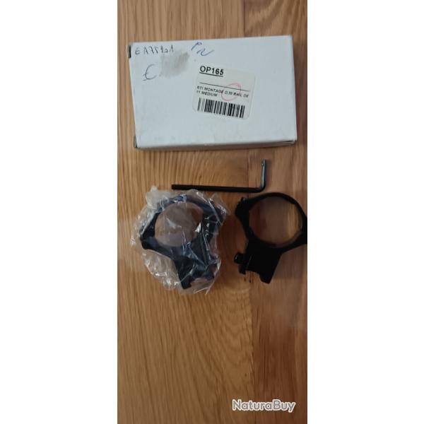 COLLIERS DE MONTAGE RTI RAIL 11mm MEDIUM 30mm