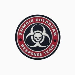Patch Zombie Noir/Rouge