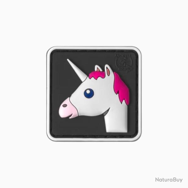 Patch Licorne Noir/Blanc