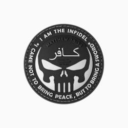 Patch The Infidel Punisher Noir/Blanc