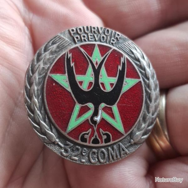 INSIGNE 32 COMA ( PERIODE INDOCHINE )