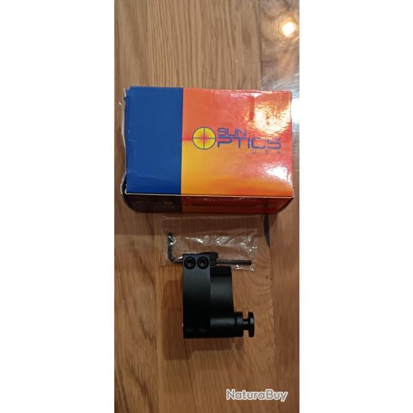 1 PIECE COLLIER SUN OPTICS USA TACTICAL BASCULANT HAUT DIAM. 30MM