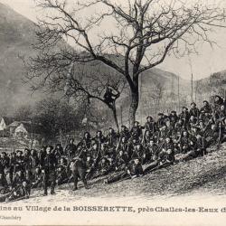 CPA - NOS Alpins au Village de la BOISSERETTE , pr&eacute;s Challes-les-Eaux "Savoie "  -N&deg;7253