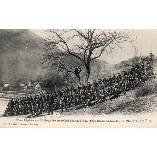 CPA - NOS Alpins au Village de la BOISSERETTE , pr�s Challes-les-Eaux "Savoie "  -N�7253