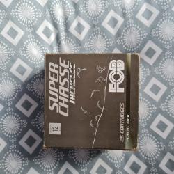 Lot de cartouches1 boite de 25 cartouches 36 gr Super chasse boite 1 bo&icirc;te de 10 cartouches 40 gr