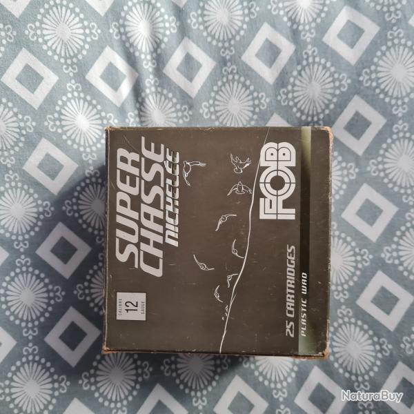 Lot de cartouches1 boite de 25 cartouches 36 gr Super chasse boite 1 bo�te de 10 cartouches 40 gr