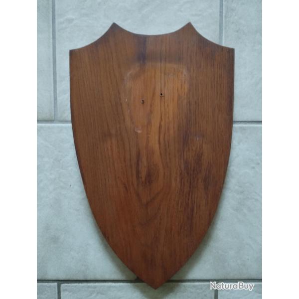 UN ECUSSON GRANDES DIMENSIONS POUR TROPHEE CHASSE CERF MOUFLON CHEVREUIL CHAMOIS ANTILOPE
