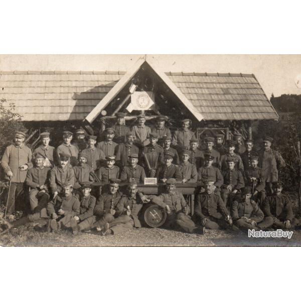CPA - photo D'un groupe de soldats allemands- N�-7254