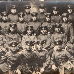 CPA - photo D'un groupe de soldats allemands- N&deg;-7255