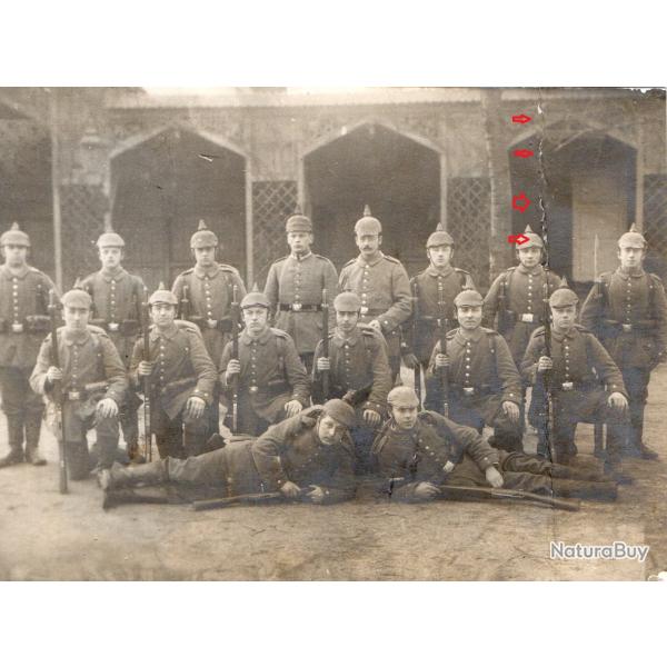 CPA - photo D'un groupe de soldats allemands- N�-7256