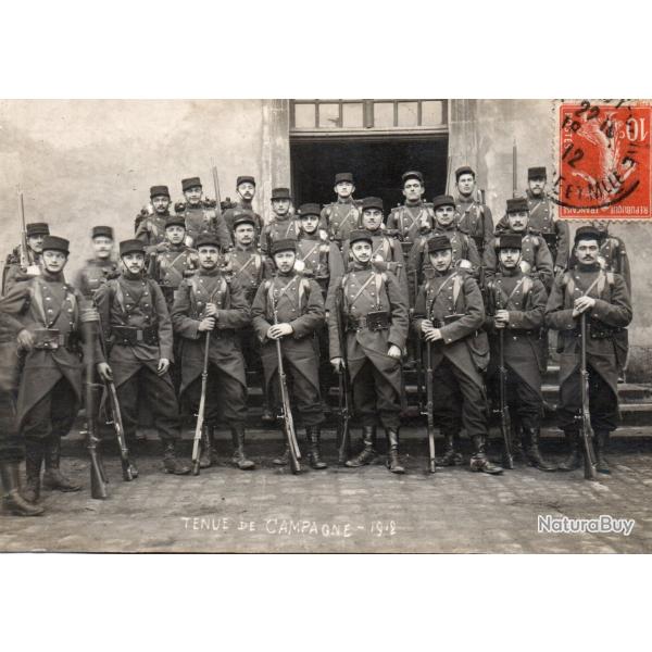 CPA - photo D'un groupe de soldats - N�-7257