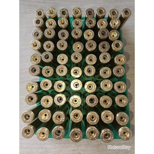 Lot de 75 �tuis .280 Remington, d�samorc�s, nettoy�s.