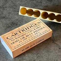 Nouvelles bo&icirc;tes cartouches papier collector calibre 44