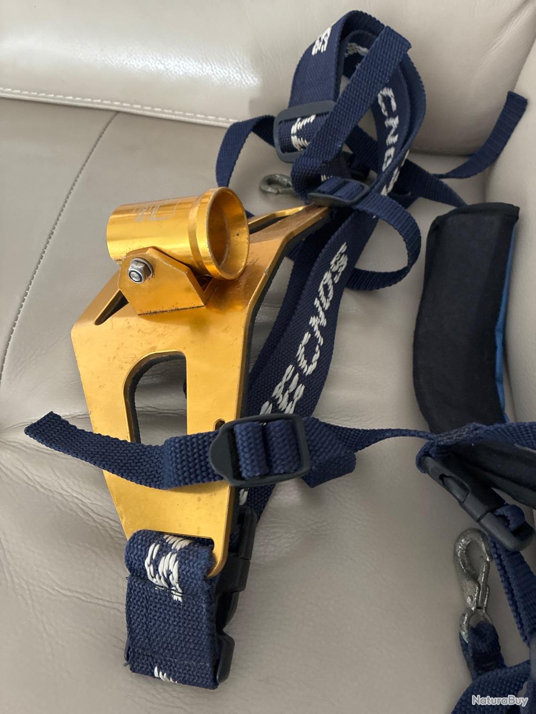 Baudrier De Pêche Normic Bleu - Fabriqué En Italie, Pour Pêche En Mer Et Bateau
