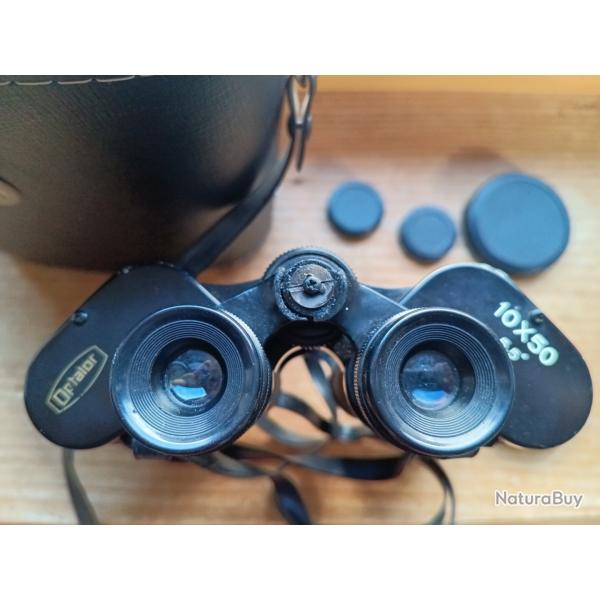Jumelles Cor�ennes Optalor 10x50 avec �tui.