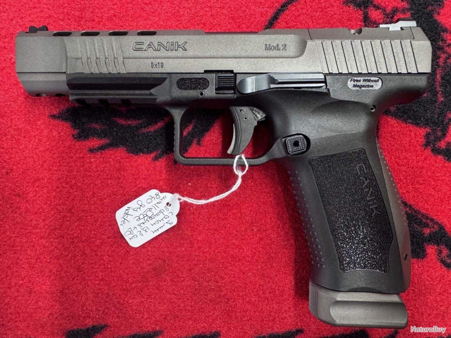 Kanick Canik TP9 SFX Tungsten 9 mm occasion - Pistolets de Catégorie B (14490758)