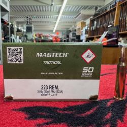 Magtech 223 rem FMJ 55 grs (x50)