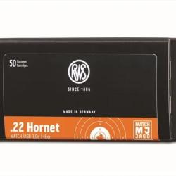 Balles Rws Match Jagd .22 Hornet 46 grains