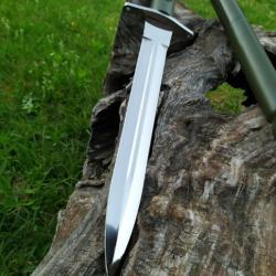 &Eacute;PIEU DE CHASSE LANCE D&Eacute;MONTABLE PROFESSIONNEL  LAME DE 30 CM TR&Egrave;S R&Eacute;SISTANTE (854)