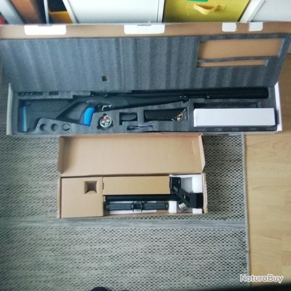 Carabine PCP Stoeger Xm1 S4 Calibre 4.5mm  Complet avec lunette pompe chargeur +valve full power