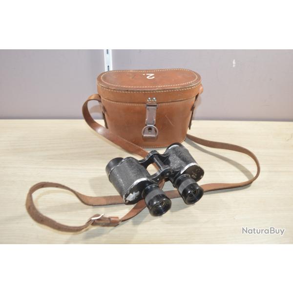 Paire de jumelle Militaire gradu� Tch�que 1954 VOZ 81 XBK D-6 8X30 (16)