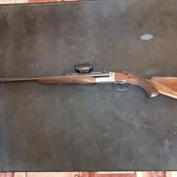 A vendre 9.3x74 R Chapuis &eacute;quip&eacute; d'un micro H2,MO2 Aimpoint +un canon de 20mm &eacute;tat neuf