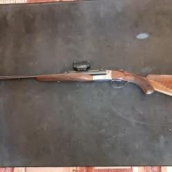 A vendre 9.3x74 R Chapuis &eacute;quip&eacute; d'un micro H2,MO2 Aimpoint +un canon de 20mm &eacute;tat neuf