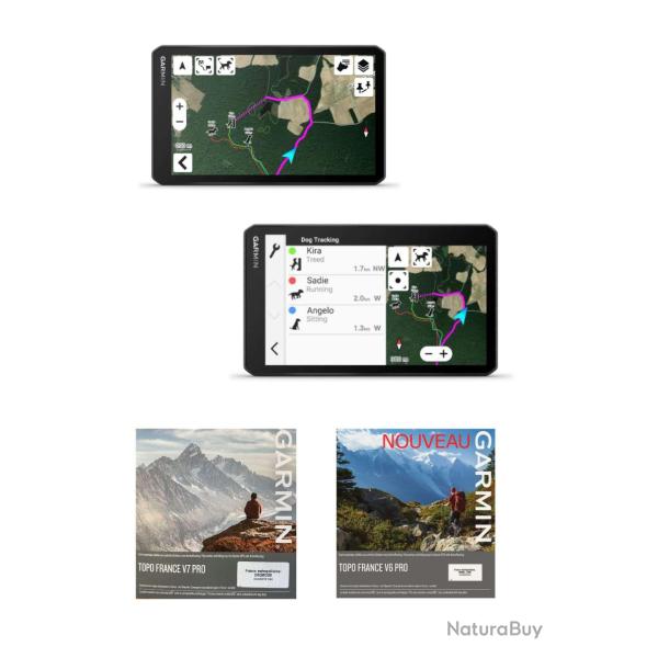 Garmin GPS DriveTrack 72 + carte topo V6-V7 1/4 de France
